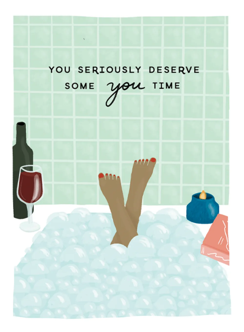 100% You Time - just_because_cards - Card