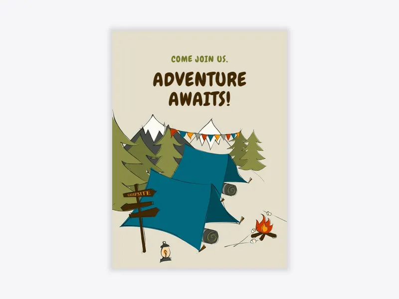 Adventure Awaits - featured - Invitation