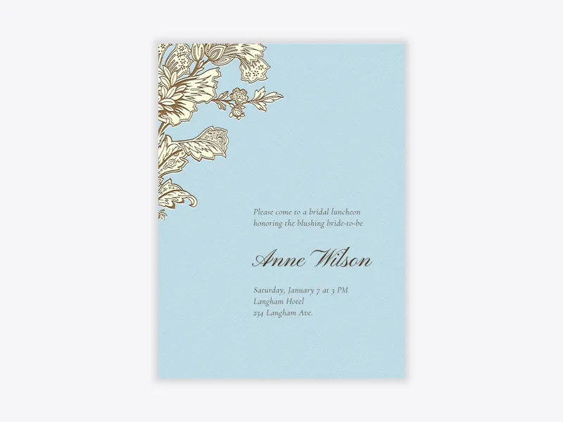 French Floral - featured - Invitation