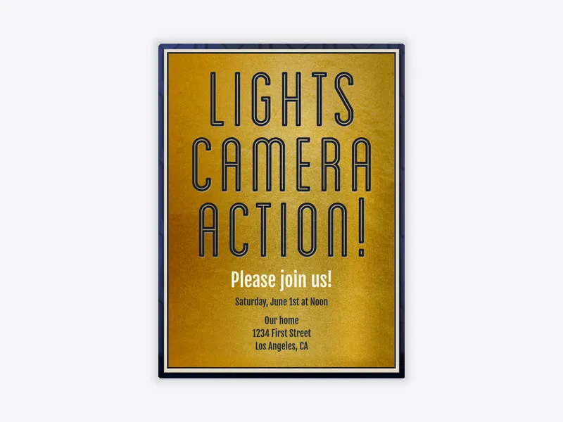 Blue Deco - featured - Invitation