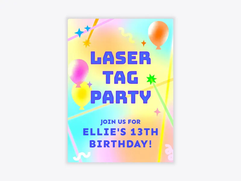 Balloons & Beams - featured - Invitation