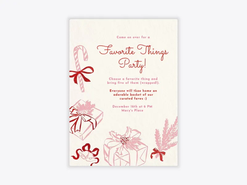 Bells & Bows - holiday_party - Invitation