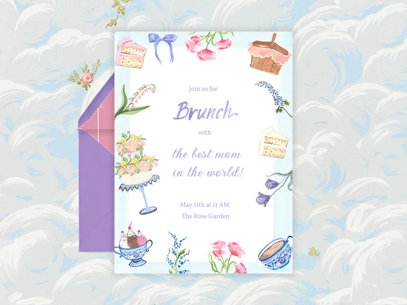 Bloom & Brunch - mothers_day - Invitation