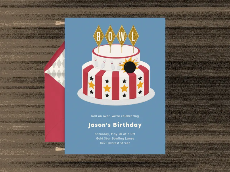 Birthday Cake Bowl - birthday_forkids - Invitation