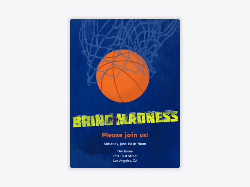 Bring Madness - college_basketball - Invitation