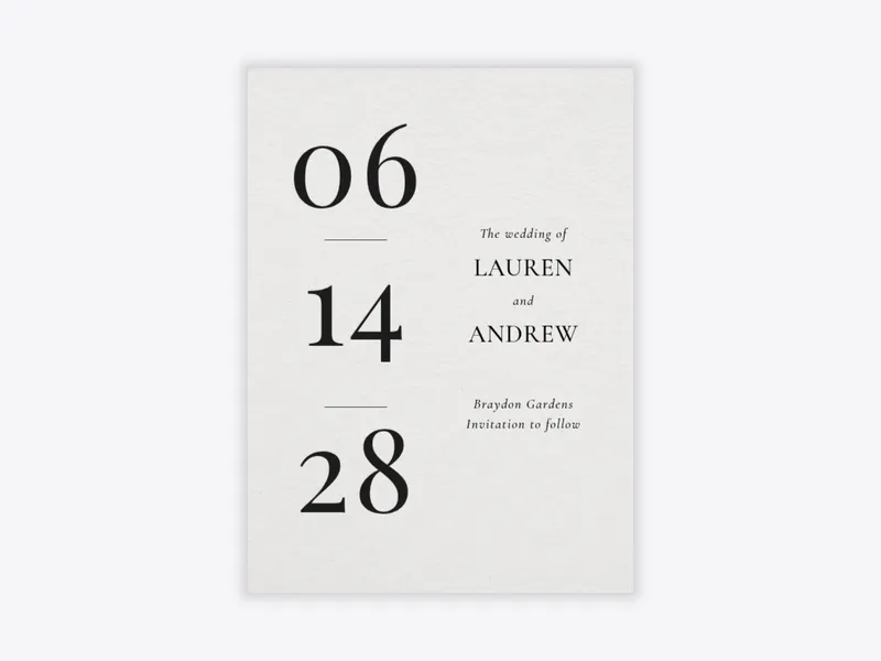 Day to Remember - save_the_date - Invitation