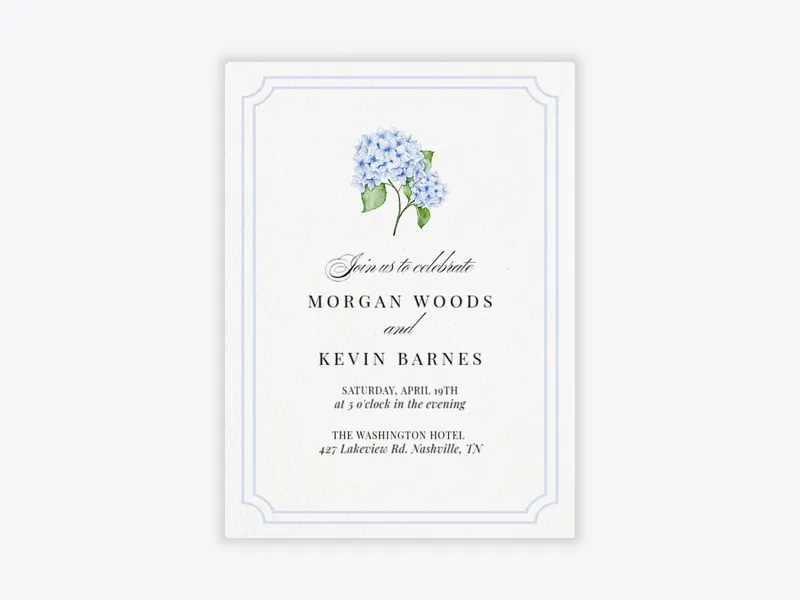 Delicate Blooms - post_wedding_brunch - Invitation