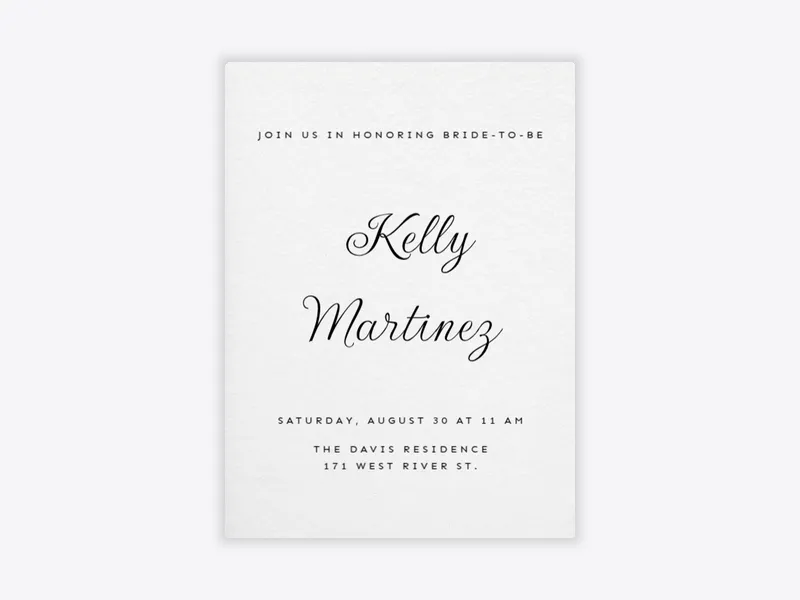 Elegant & Enchanted Typography - featured - Invitation
