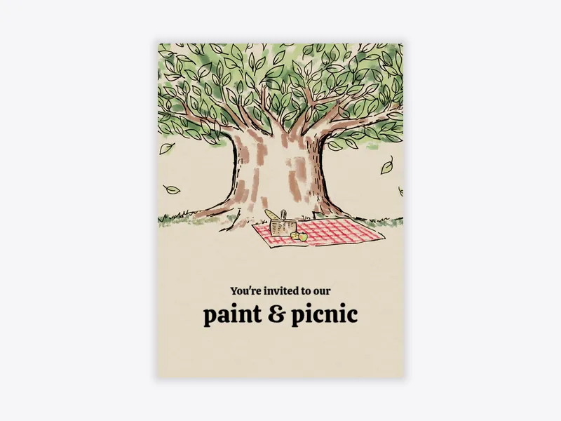 Family Tree Picnic - featured - Invitation