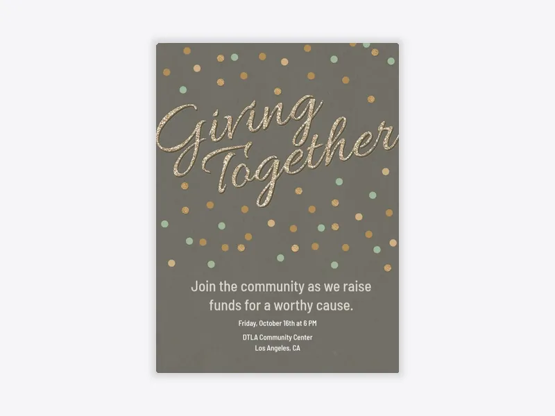 Give Together - featured - Invitation