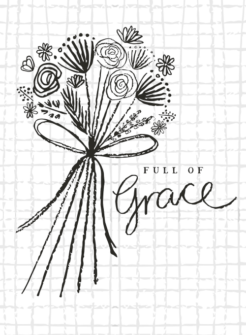 Graceful Blooms - religious_and_inspirational_cards - Card