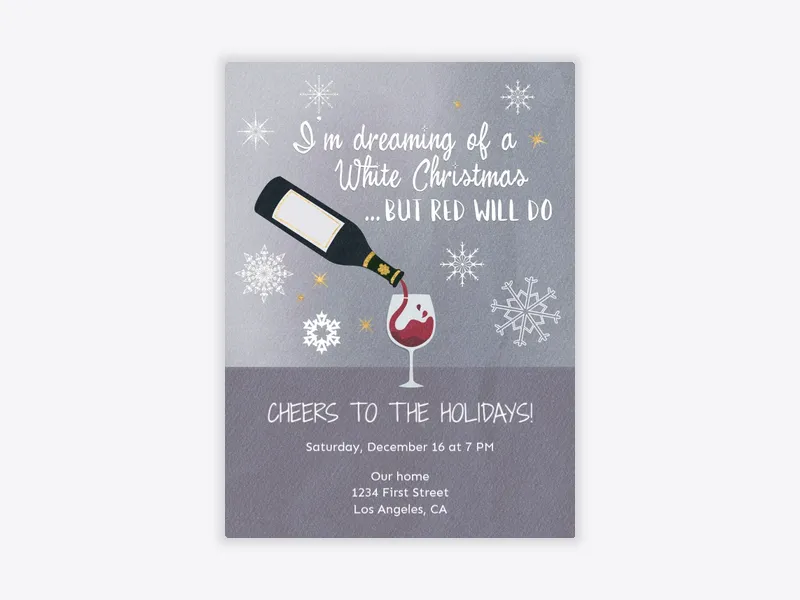Holiday Cocktail - featured - Invitation
