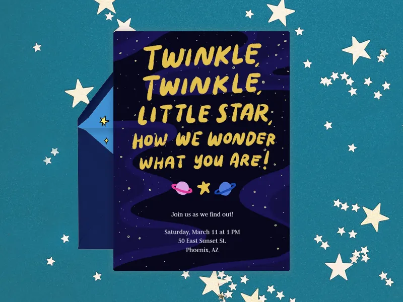 How We Wonder - gender_reveal - Invitation