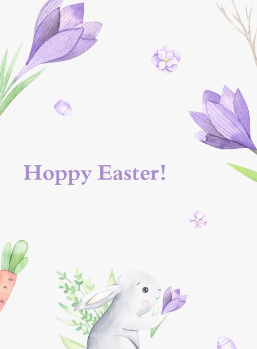 Hoppy Easter - easter_cards - Card