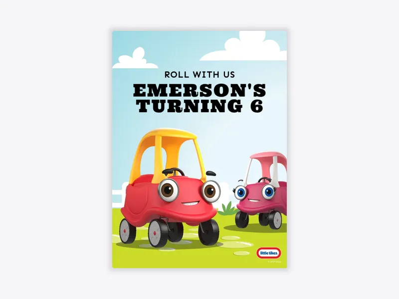 Little Tikes: Cozy Coupe - little_tikes - Invitation