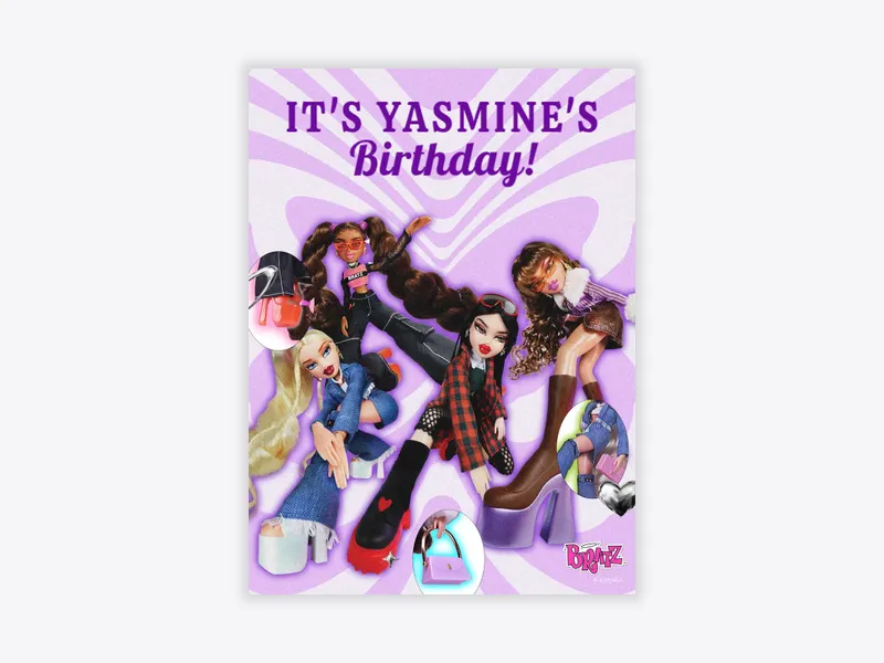 Bratz: Supreme Sass - bratz - Invitation