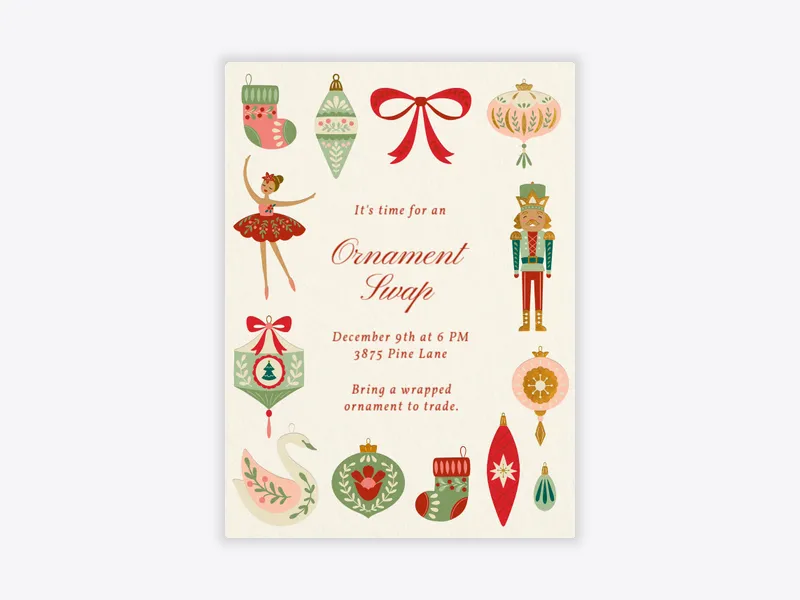 Nutcracker Delight - featured - Invitation