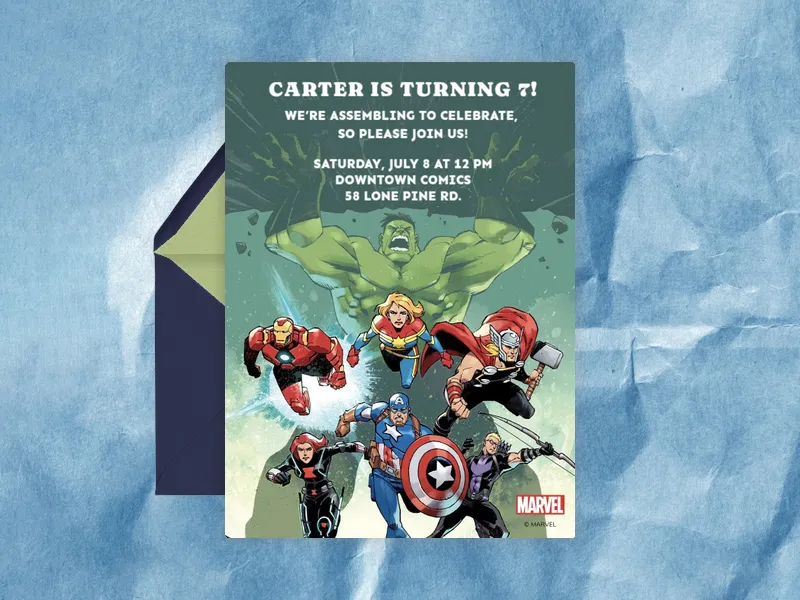 Marvel’s The Avengers: Avengers Assemble - featured - Invitation