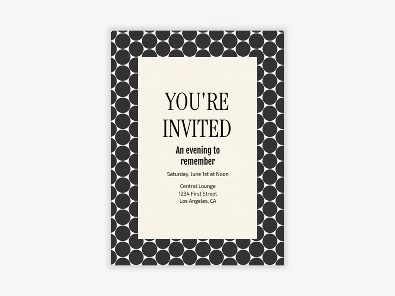 Modern Dots - appreciation_events - Invitation