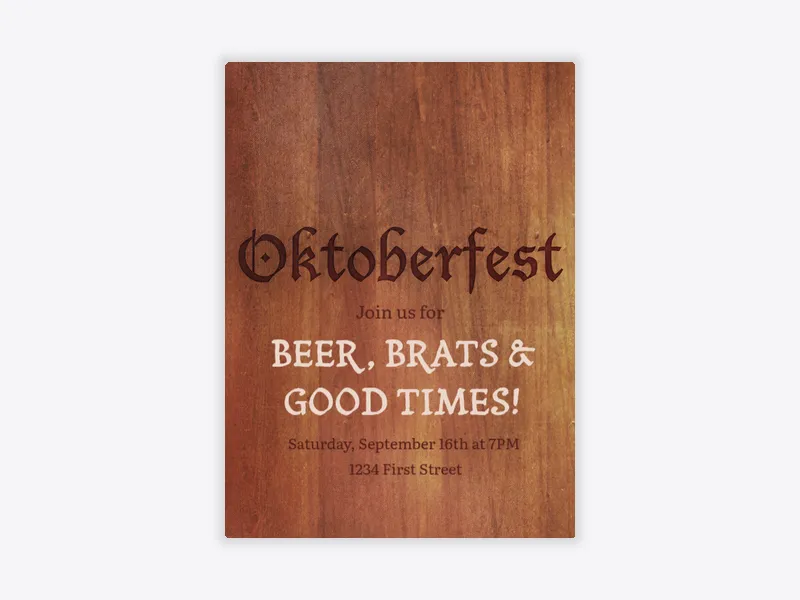 Oktoberfest - featured - Invitation
