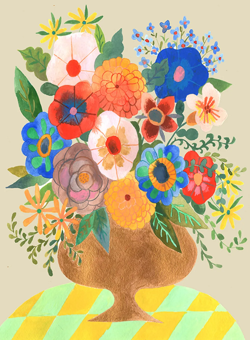 Petal Display of Affection - sympathy_cards - Card