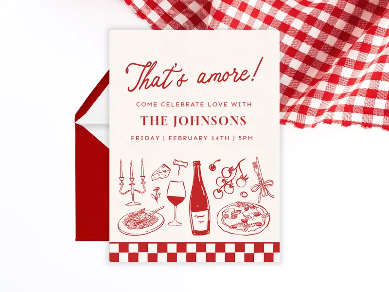 That’s Amore - valentines_day - Invitation