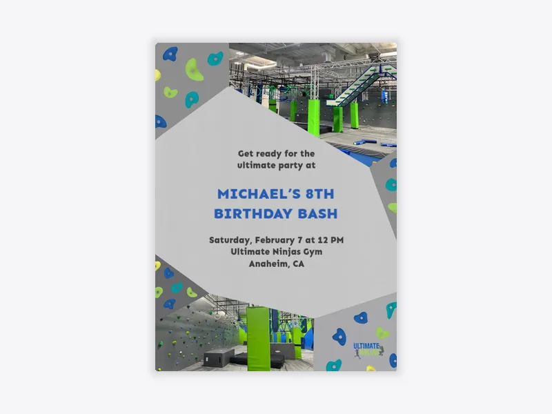 Ultimate Ninjas: Rock On - ultimate_ninjas - Invitation