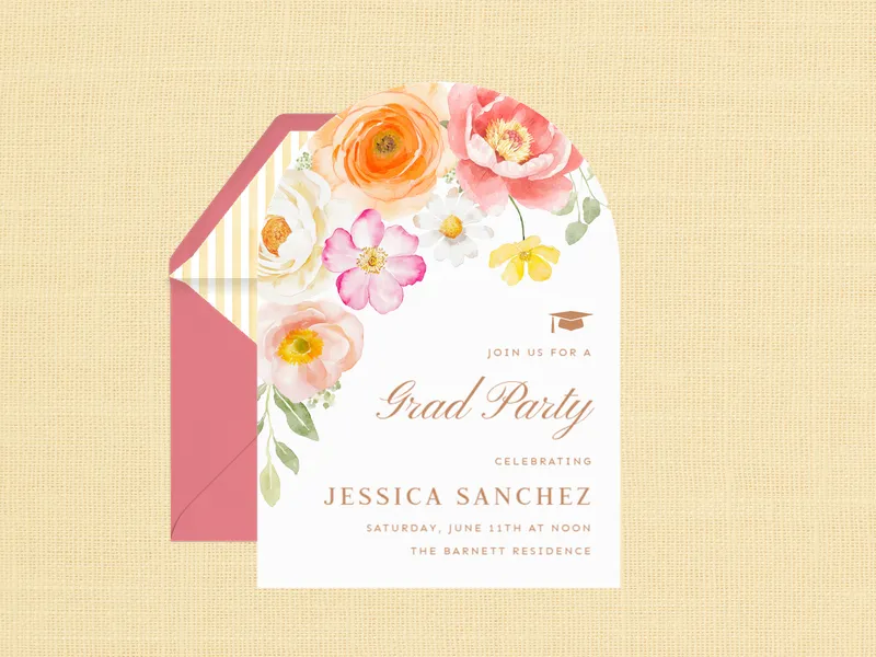 Floral Arch - featured - Invitation