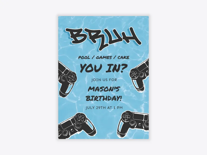 Go Gamer - featured - Invitation