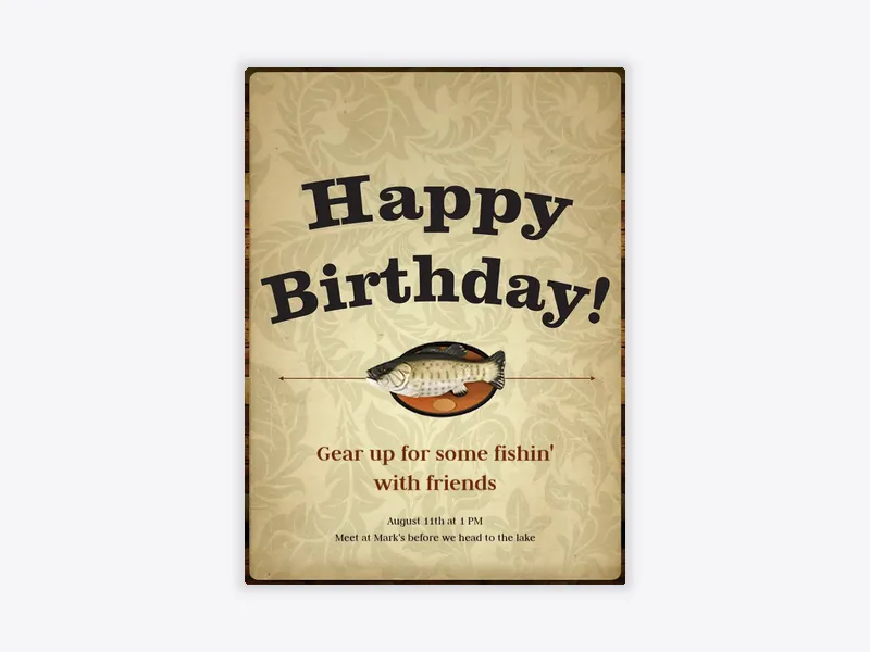 Billy Bass - sports_leagues - Invitation