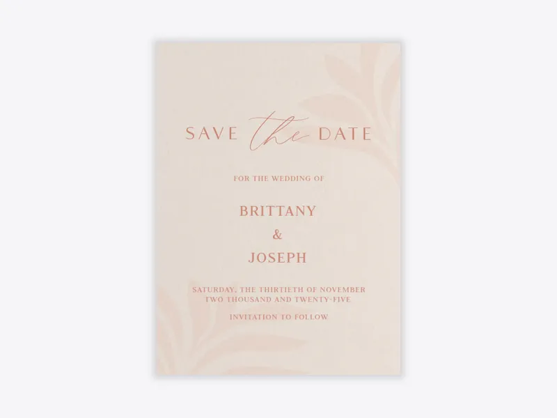 Delicate Branches - featured - Invitation