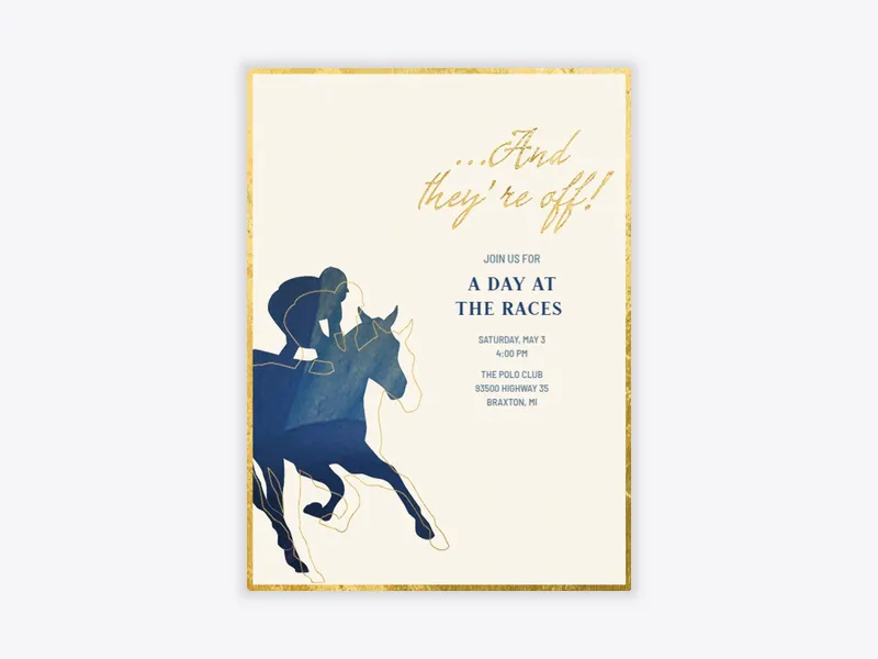 Classic Derby - derby_day - Invitation