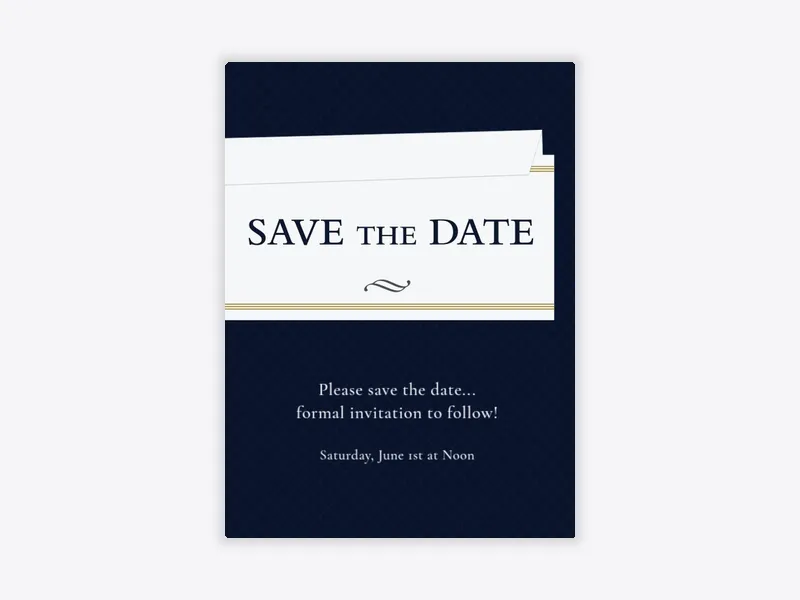 Save the Date Invitation - business_save_the_date - Invitation