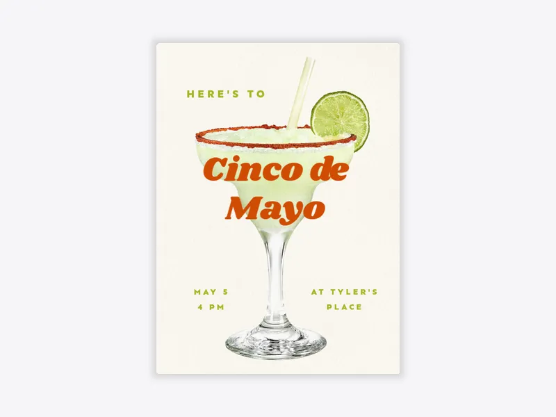 Spicy Marg Cinco de Mayo - cinco_de_mayo - Invitation