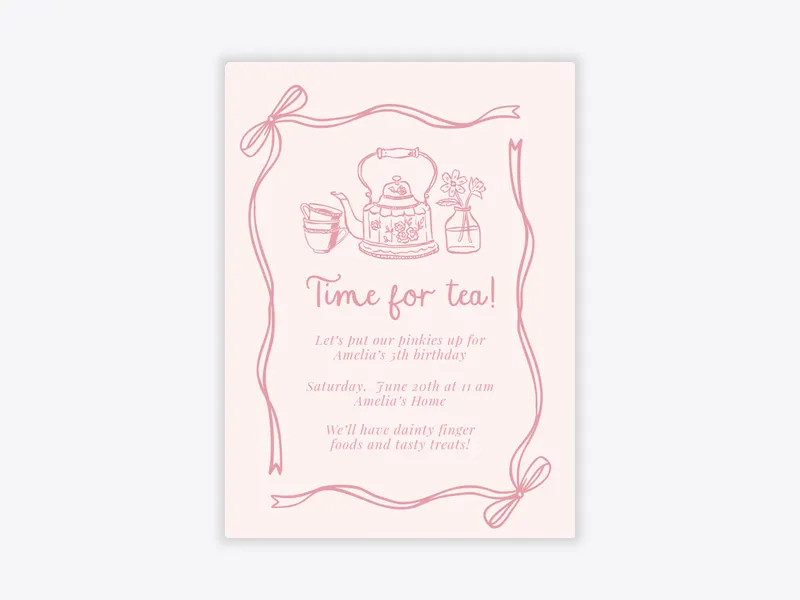 Sweet Tea - featured - Invitation