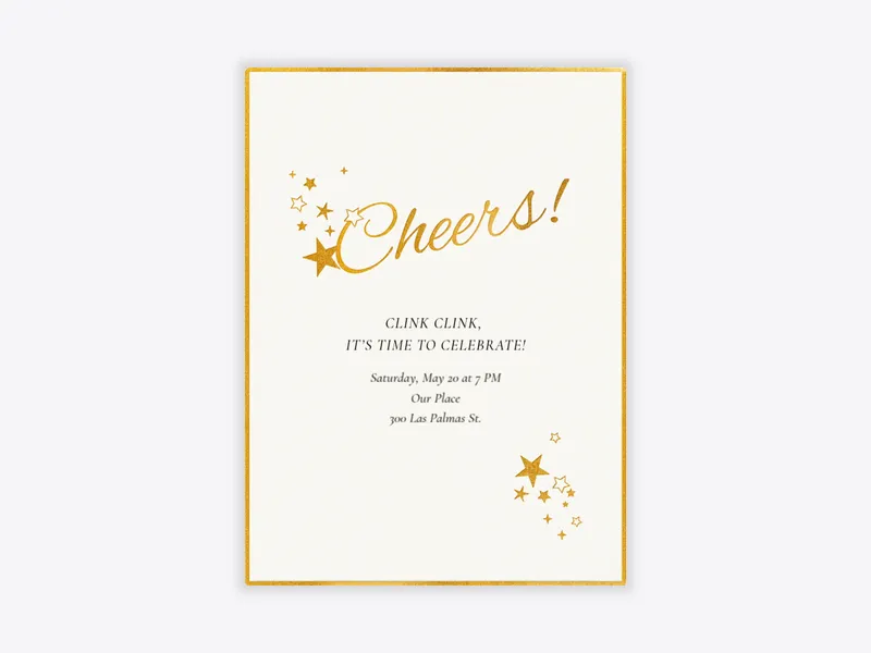 Sweet Stars - awards_ceremony - Invitation
