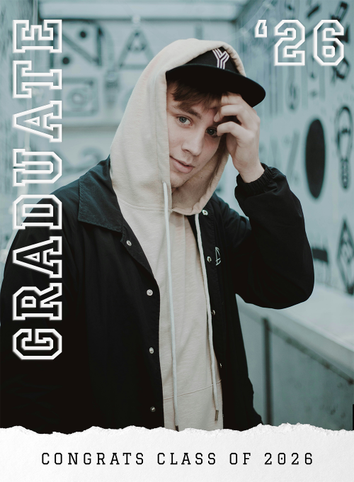 Varsity Yearbook Announcement (Photo) - graduation_announcements - Card