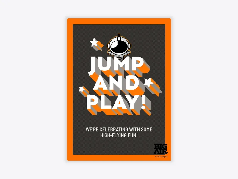 Big Air: Jump & Play - birthday_forkids - Invitation