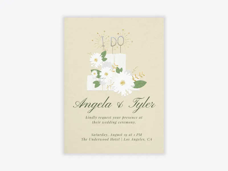 Sweetest "I Do" - rehearsal_dinner - Invitation