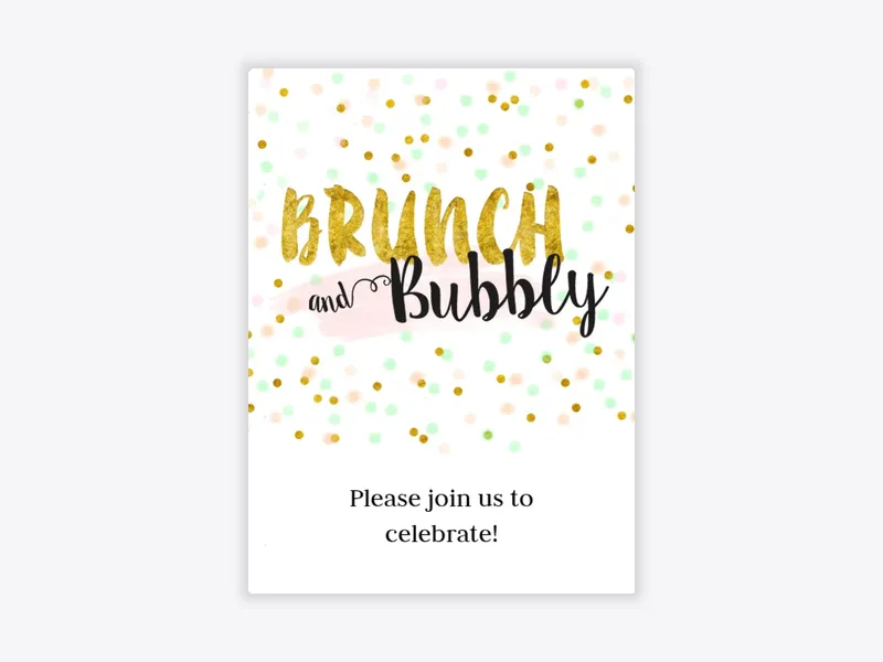 Brunch and Bubbles - post_wedding_brunch - Invitation