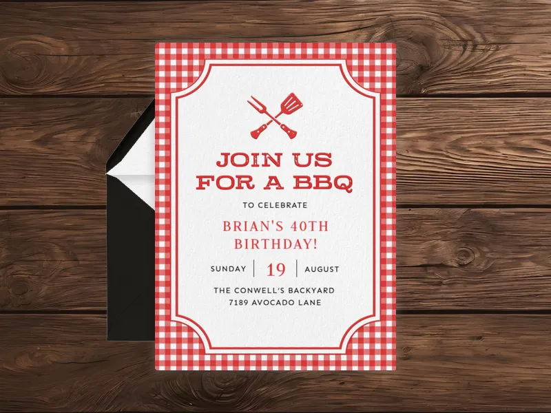 Burgers, Baby! - 30th_birthday - Invitation