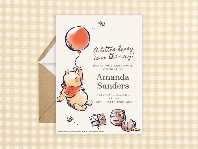 Disney’s Winnie the Pooh: Friendly Festivities - babies_kids - Invitation