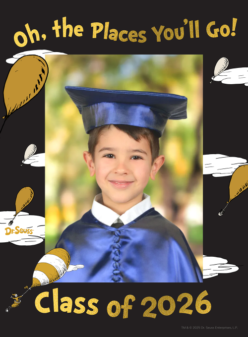 Dr. Seuss: Places You’ll Go (Photo) - graduation_announcements - Card