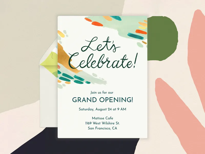 Celebrate Print - launch_parties_grand_openings - Invitation