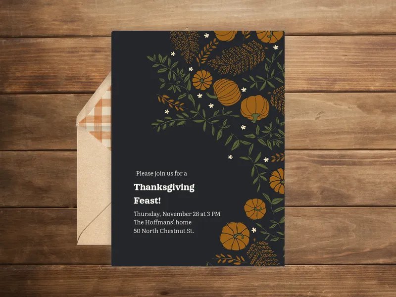 Gourd-geous Wildlife - featured - Invitation