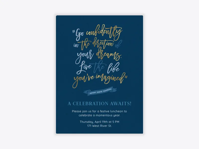 Go Confidently - featured - Invitation