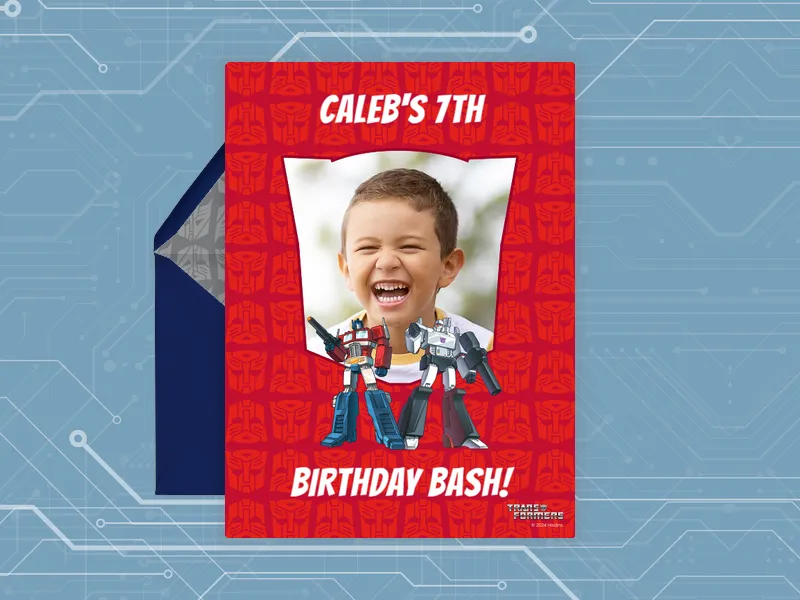 Transformers: Autobots Assemble (Photo) - transformers - Invitation