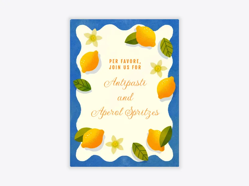 Italian Citrus - featured - Invitation