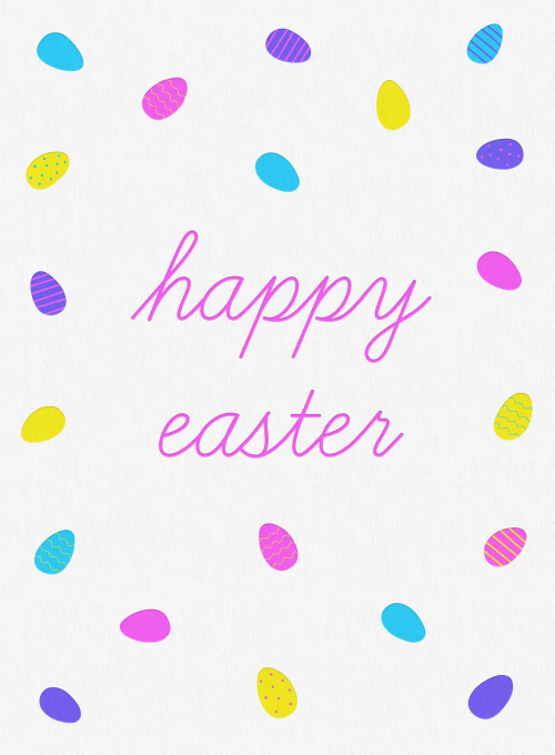 Happy Easter Eggs - easter_cards - Card