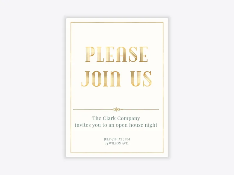 Mosaic Celebration - open_house - Invitation